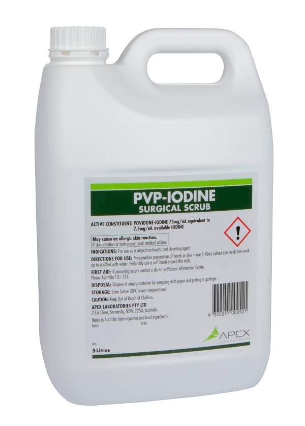 Pvp Iodine 5l Scrub